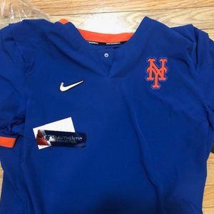 Men's Nike New York Mets Authentic Collection Short Sleeve Pullover Jacket